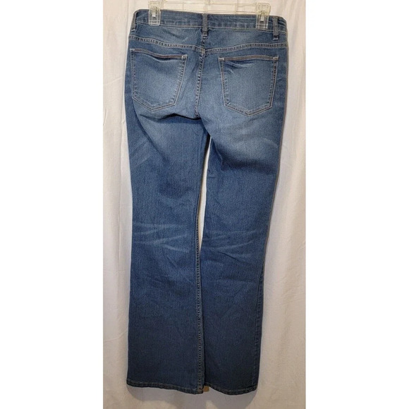 Bongo Jeans Bootcut Blue Denim Stretch Mid Rise Women's Size 7 Casual Classic - Picture 3 of 5